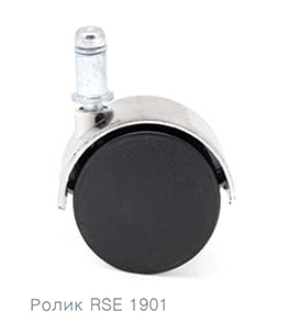 Ролик для кресел хром