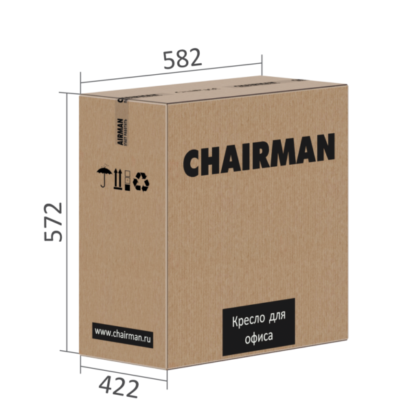 миркресел Кресло CHAIRMAN 696 V WHITE