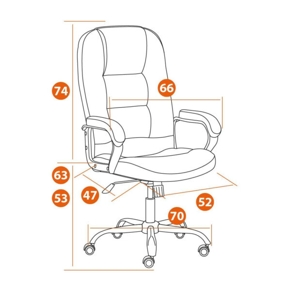 размеры Кресло TetChair СН9944 (22) хром флок Кресло TetChair СН9944 (22) хром флок