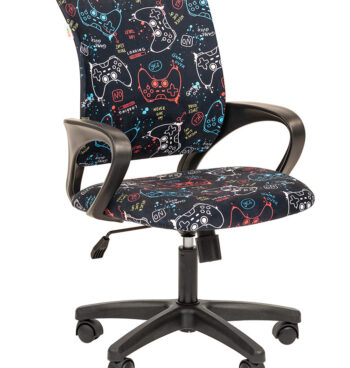 Кресло Chairman KIDS 103 black LT