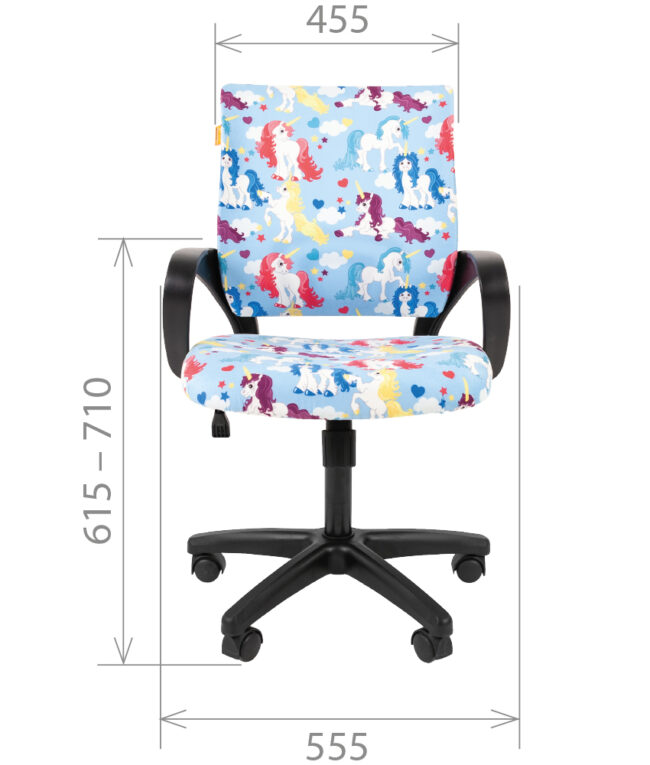 Кресло Chairman KIDS 103 black LT — изображение 3