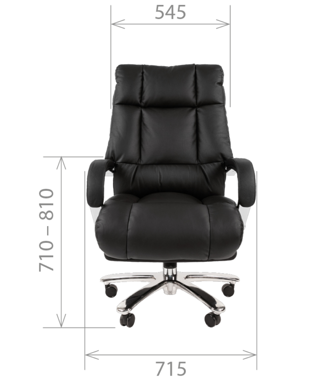 Кресло CHAIRMAN 405 кожа — изображение 3