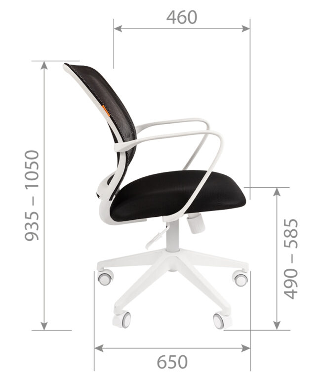 Кресло CHAIRMAN 698 white — изображение 4