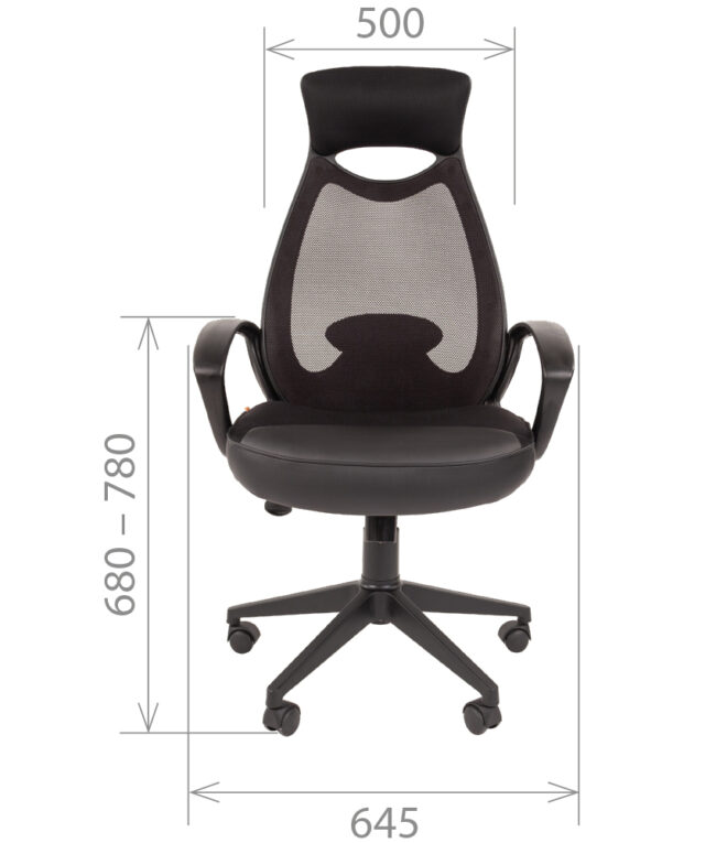 Кресло CHAIRMAN 840 BLACK — изображение 2