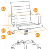Кресло TetChair URBAN-LOW флок — изображение 4