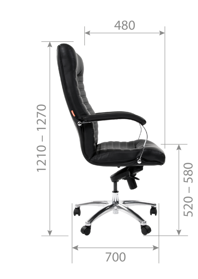 Кресло CHAIRMAN 480 кожа — изображение 2