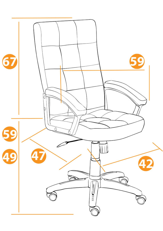 Кресло TetChair TRENDY флок — изображение 5